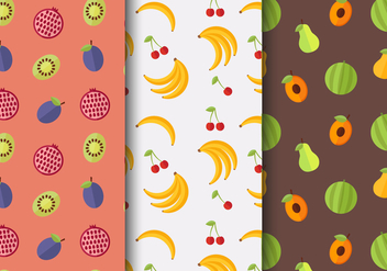 Free Fruit Pattern Vector - Free vector #404141