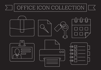 Free Office Icons - vector #404571 gratis