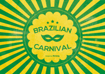 Brazilian Carnival Poster - Free vector #406661