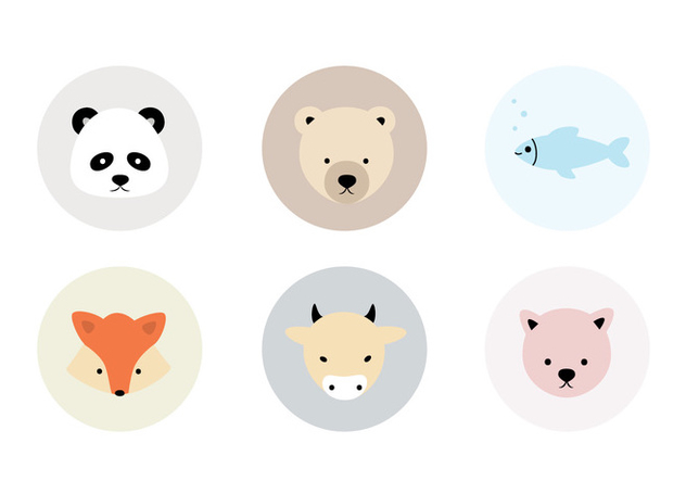 Animal Vector Icons - Free vector #407411