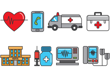 CPR Icons - Free vector #407941