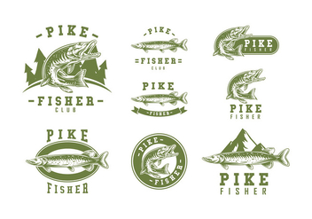 Pike Logo Vector - бесплатный vector #408161