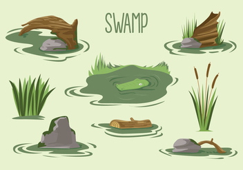 Free Swamp Vector - vector #408561 gratis