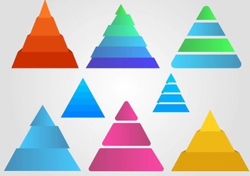 Free Piramide Infographic Vector - vector gratuit #409621 