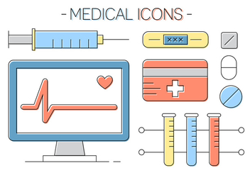 Free Medical Icons - vector #411431 gratis