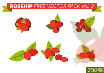 Rosehip Free Vector Pack Vol. 2 - Kostenloses vector #413011