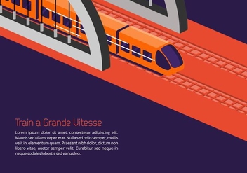 TGV Background - vector #414531 gratis