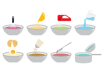 Cooking Icons Vector - vector gratuit #415741 