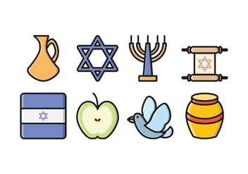 Free Israel Icon Set - vector #416291 gratis