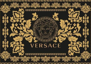 Versace Background Vector - vector #419461 gratis