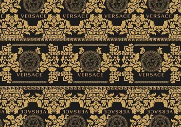 Versace Background 2 Vector - vector gratuit #420241 