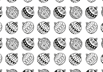 Free Christmas Hand Drawn Pattern Background - Kostenloses vector #420491
