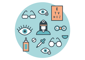 The Ophthalmologist Vector Pack - Free vector #420731