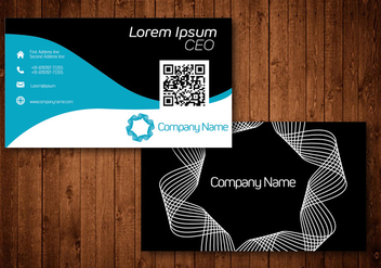 Creative Business Card - Free vector #420971