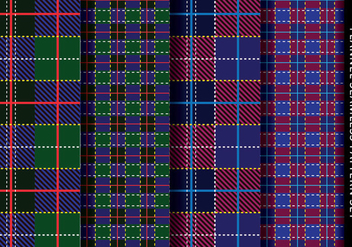 Tartan Flannel Pattern - vector #421421 gratis