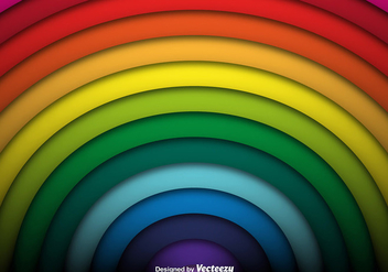 Vector Rainbow Background - vector #421451 gratis