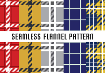 Flannel Seamless Pattern - vector #422311 gratis