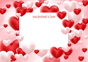 Valentine Card Vector - Free vector #424271