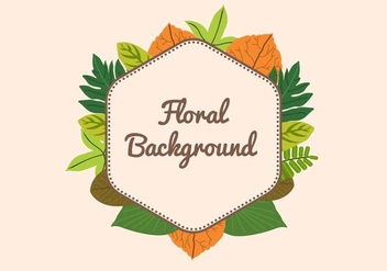 Free Leaf Background - vector gratuit #424631 
