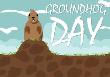 Free Groundhog Day Vector - Free vector #424861