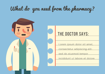 The Doctor Says - Free vector #425021