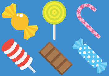 Free Toffee and Candy Icons Vector - vector gratuit #426161 