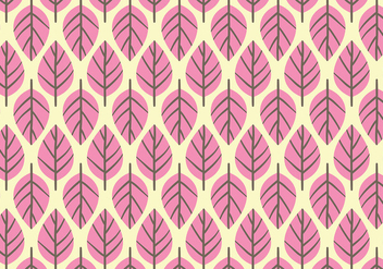 Pink Leaf Background Daun Vector - бесплатный vector #427671