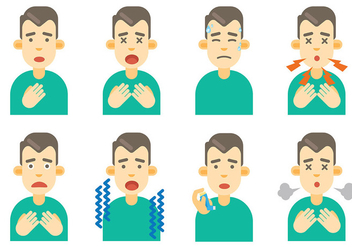 Free Asthma Icons Vector - Free vector #429111