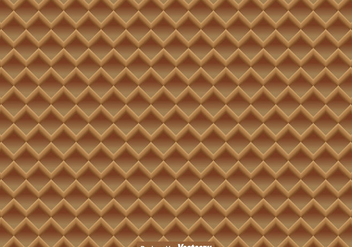 Vector Waffle Close Up Seamless Pattern - Free vector #429491