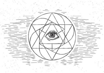 Free Sacred Geometry Vector Illustration - Kostenloses vector #430101