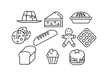 Free Food Line Icons Vector - Free vector #430451