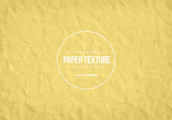 Wrinkled Paper Texture Background - vector gratuit #431201 