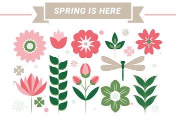Free Spring Season Vector Background - Free vector #431951