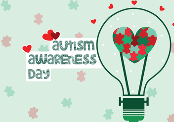 Autism Awareness Day - Free vector #433281