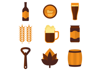 Free Beer Vector Icons - vector gratuit #433621 