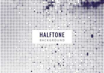 Free Vector Halftone Background - Free vector #434071