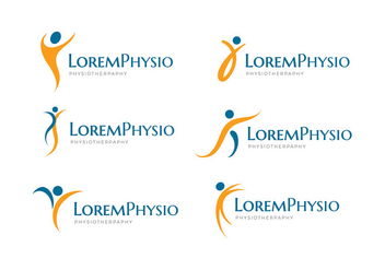 Physiotherapy Logo Free Vector - vector gratuit #434811 