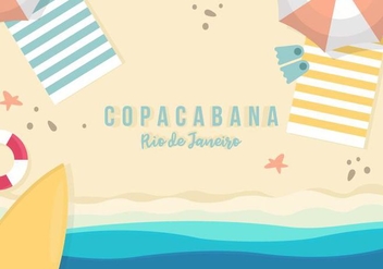 Copacabana Background - vector gratuit #436641 