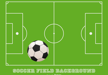 Soccer Field Background - vector #436761 gratis