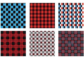 Flannel seamless pattern - vector gratuit #436971 