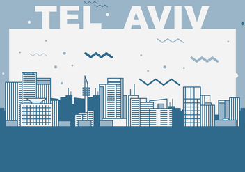 Tel Aviv City - vector gratuit #437031 