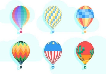 Free Unique Hot Air Balloon Vectors - vector gratuit #437161 
