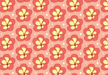 Rhododendron Flower Seamless Pattern Vector - vector gratuit #437291 