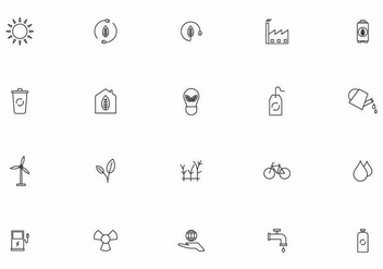 Free Earth Day Vector Icons - vector gratuit #439841 