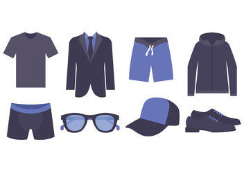 Men Fashion Vector Pack - Free vector #440091