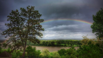 Rainbow over the Missouri - image gratuit #440381 