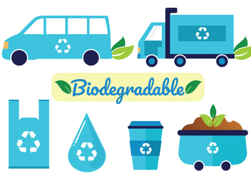 Biodegradable Vector Pack - vector gratuit #441851 