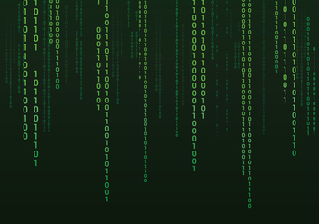 Binary Text Background - Free vector #445561