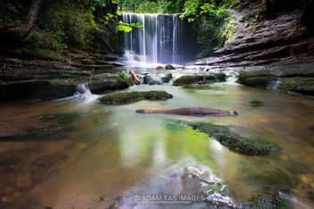 Nant Mill waterfall - image #446761 gratis