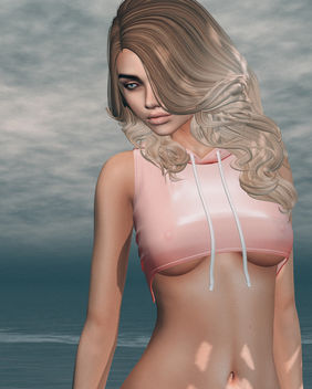 Zoe Crop Top by Avie @ The Chapter Four - image #446841 gratis